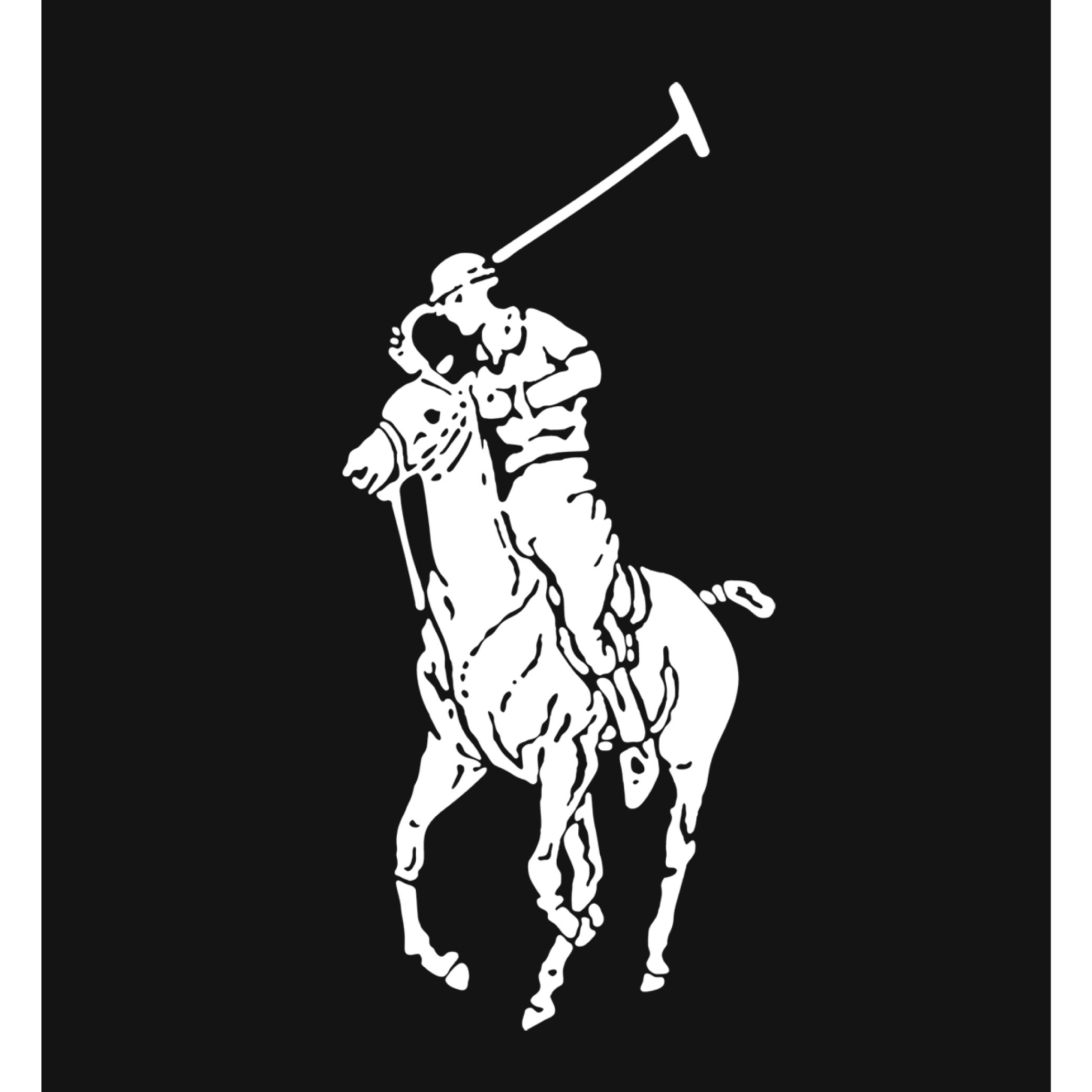 Custom Ralph Lauren White Logo Iron On Transfer Stickers For T Shirt/Jerseys
